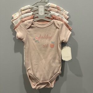 Kyle & Deena Onesies (5 Pieces) 3-6M NWT